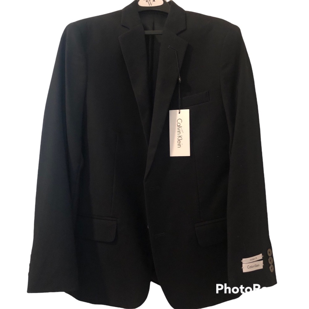 NWT Calvin Klein boy’s navy sports coat blazer - boys size 12